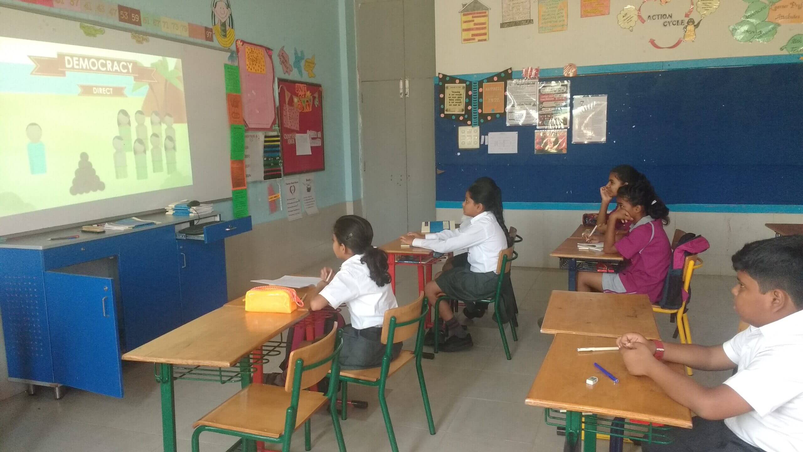 Primary School Activity – Use of Visual Aids in classroom