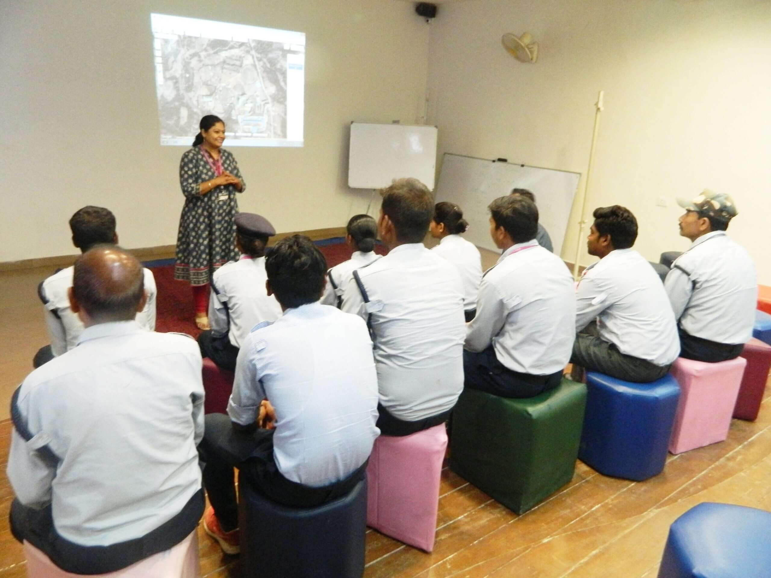 Personality Development Training conducted for Security Department of TWS