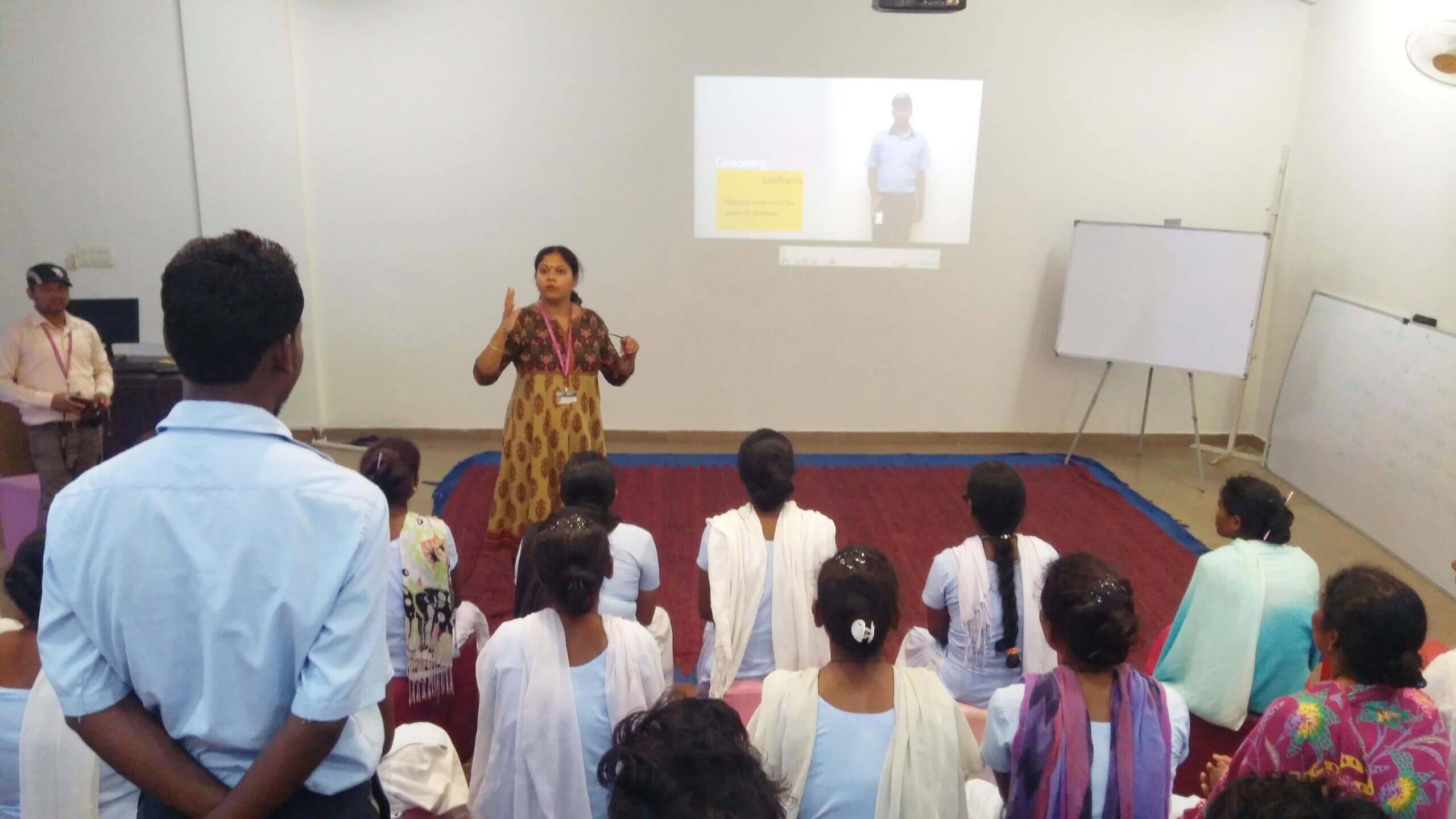 Personality Development Training conducted for Housekeeping Department of TWS