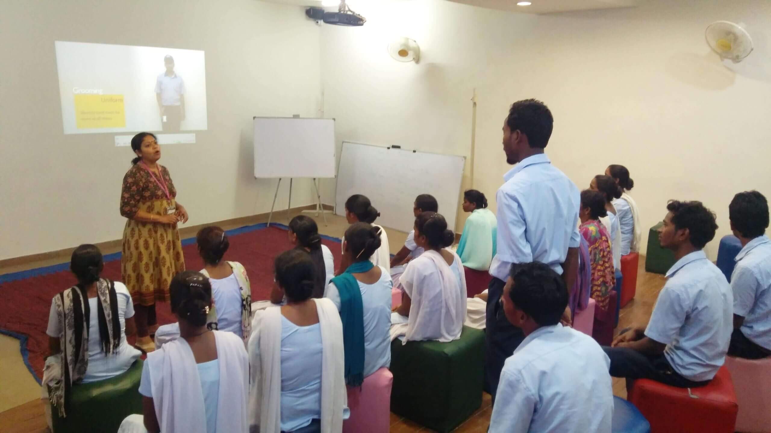 Personality Development Training conducted for Housekeeping Department of TWS