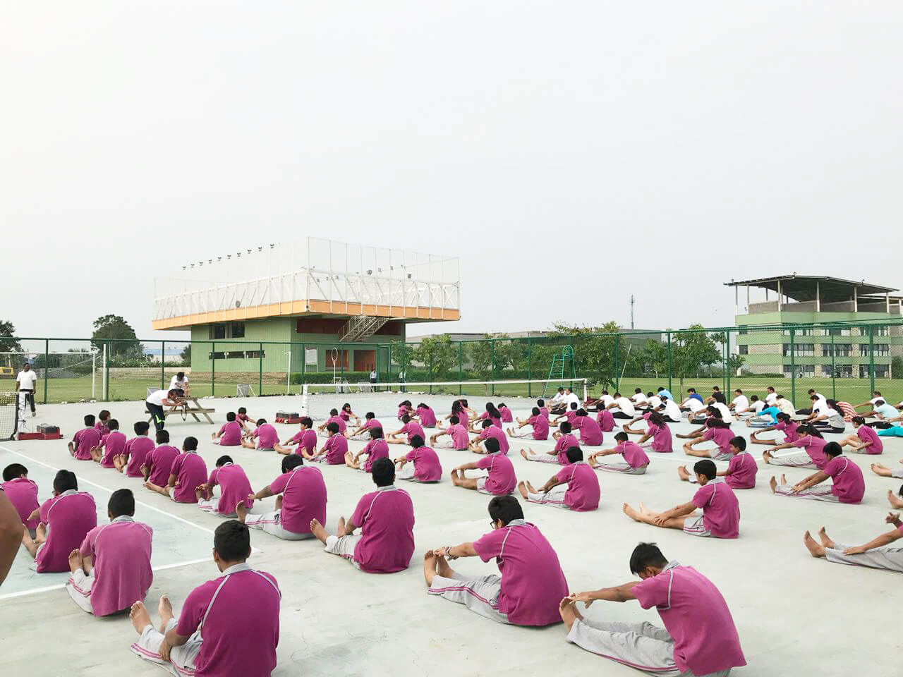 4th International Yoga Day Celebrated at Taurian World School today