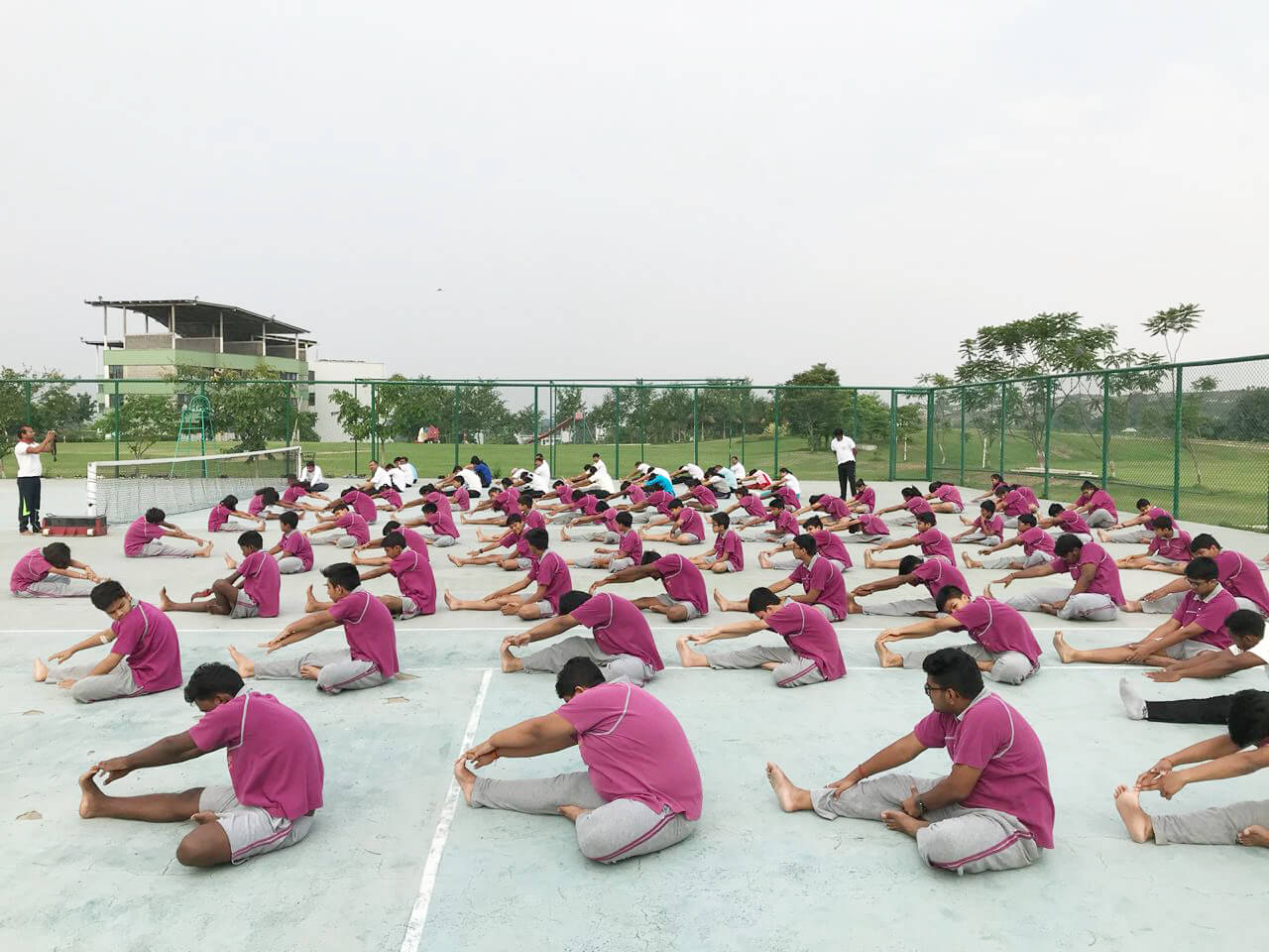 4th International Yoga Day Celebrated at Taurian World School today