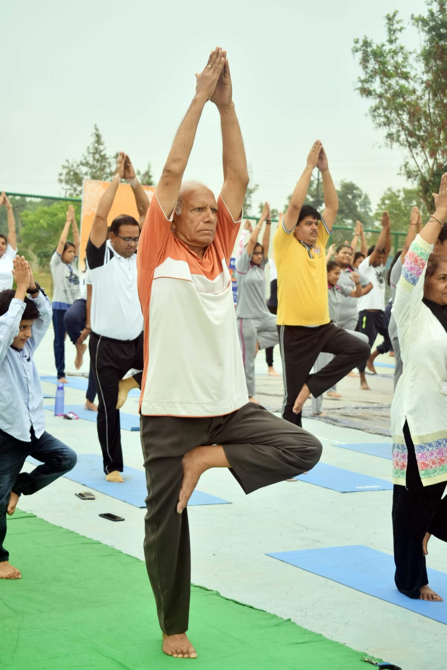 Inter-house Yoga Competition Results with International Yoga Day Celebrations