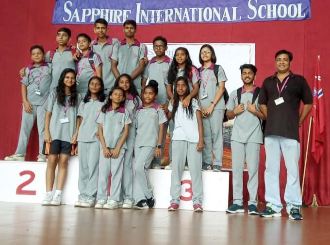 Enthusiastic Swimmers made Taurian World School Proud once again