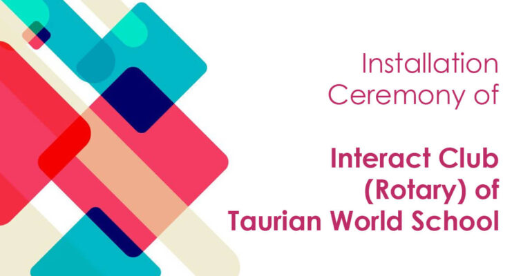 INSTALLATION CEREMONY FOR THE INTERACT CLUB