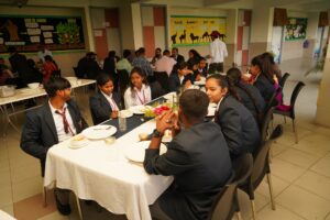 A Special Lunch for Grade 10 Students