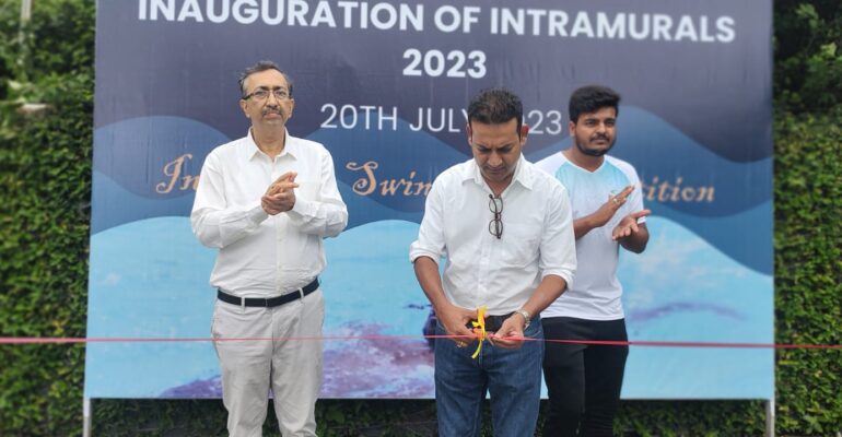 Thrilling Inter-House Intramural Sports Kick-Off with Swimming Competition