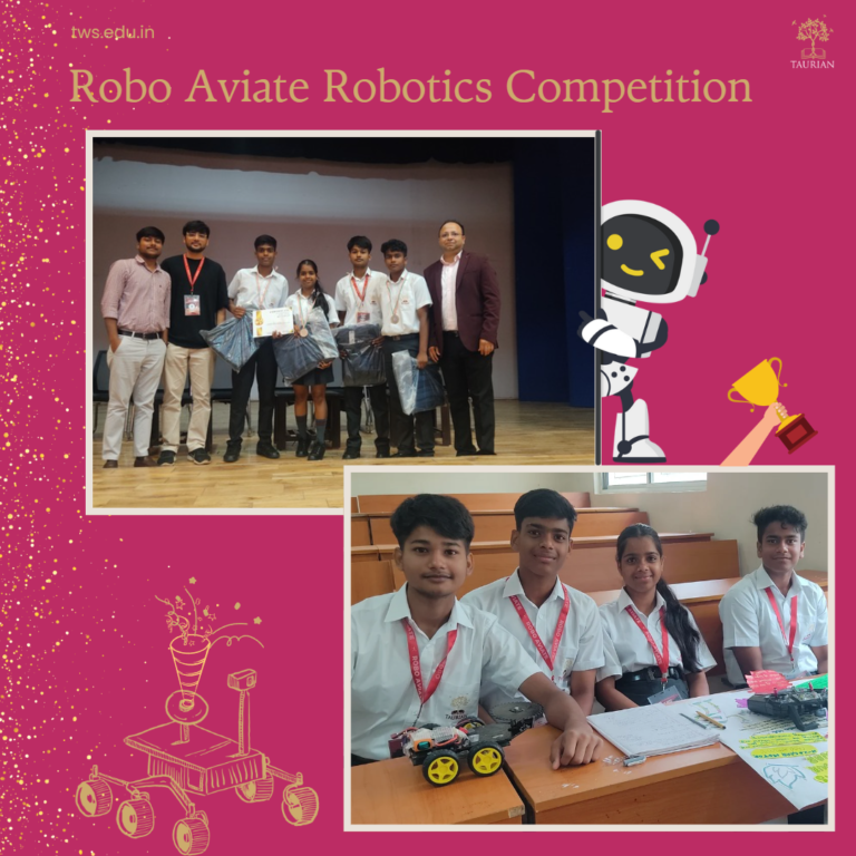 Taurian World School Shines at Robo Aviate 2024