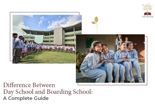 Difference between day school and boarding school