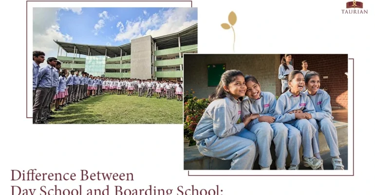 Difference between day school and boarding school