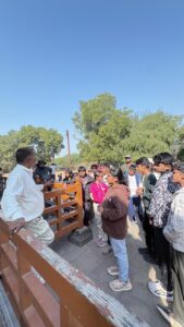Students exploring salt marsh ecosystem