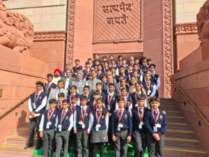Educational trip to Parliament of India