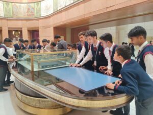 Students exploring democratic governance