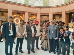 Taurian students on civic education tour